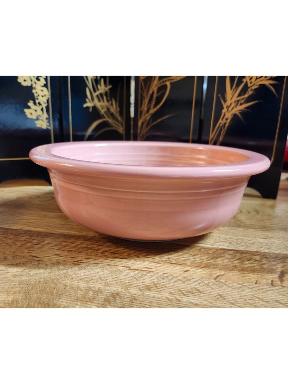Fiestaware Rose Pink Large Bowl 8.25" Homer Laughlin HLC Fiesta USA